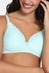 Zivame Beautiful Basics Padded Non Wired 3/4th Coverage T-Shirt Bra ( Pack of 2 ) - Multicolor — thumbnail 9